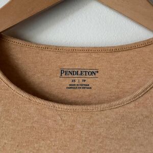 Pendleton honey brown long sleeve tee